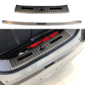 Pour 2023 WuLing Air EV acier inoxydable <span class=keywords><strong>coffre</strong></span> arrière pare-chocs arrière garde <span class=keywords><strong>seuil</strong></span> protecteur porte <span class=keywords><strong>seuil</strong></span> <span class=keywords><strong>seuil</strong></span> plaque garde - Product Image 1