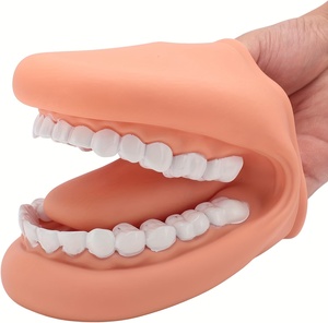 Silicone Miệng miệng con rối với lưỡi cho bài phát biểu đào tạo chăm sóc nha khoa vệ sinh răng miệng mô hình giảng dạy giáo dục Tài Nguyên học tập - Product Image 5