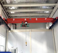 Pont roulant monopoutre de type LDA de 20 tonnes, portée de 19,5 m, pont roulant EOT personnalisé pour usine industrielle et atelier