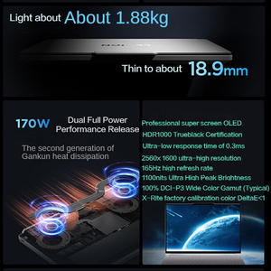 โน้ตบุ๊กเกมมิ่ง Legion R7000X รุ่นปี 2026 ใหม่ หน้าจอ 15.3 นิ้ว ความละเอียด 2.5K 165Hz OLED RGB รองรับเกม 3A และอีสปอร์ต คุณภาพสูง พร้อม RAM 16GB ฮาร์ดดิสก์ 1TB และการ์ดจอ RTX5060 - Product Image 4
