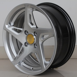 Jantes en alliage pour voiture de tourisme Jy pour <span class=keywords><strong>Ferrari</strong></span> Old School Classic 14 15 pouces, jantes de voiture de tourisme classiques <span class=keywords><strong>à</strong></span> cinq branches plus légères - Product Image 4