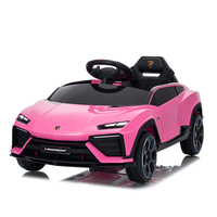 Premier modèle de voiture électrique pour enfants Lamborghini Lanzador 12V avec télécommande, voiture électronique Lamborghini pour enfants