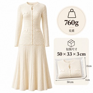 Robe décontractée pour femme, style vintage européen et américain, élégante, à manches longues, couleur unie, coupe trapèze, mini, anti-plis, taille haute, à revers - Product Image 3