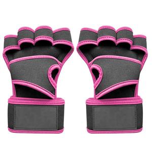 Gants de Sport unisexes, antidérapants, de grande taille, avec enfilement de la moitié des doigts - Product Image 4