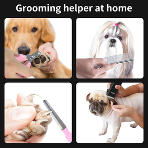 Cortadora de Pelo para Mascotas Sin Dolor, Recortadora de Pelo Inalámbrica Impermeable IPX7 para Perros y Gatos, Juego de Aseo para Mascotas con Tijeras - Product Image 3