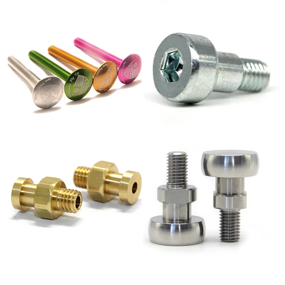 OEM CNC Machining MiM Service Custom Made Special Screws Ball Head Screw Titanium Stainless Steel Metal Bolts and Nut