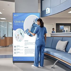 75 86 98 inch giá rẻ kỹ thuật số biển và hiển thị video tầng thường vụ kỹ thuật số biển ngang - Product Image 1