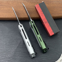 Nouveau couteau pliant de poche 7050 portable avec lame D2 Tanto, manche en aluminium et fibre de carbone, pour le camping en plein air, la survie et la chasse