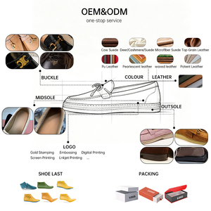 Mocasines Modernos de Cachemira Premium para Hombre, con Plataforma de Yute, Diseño Minimalista con Lazo Dorado, para Verano - Product Image 4