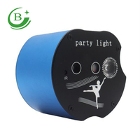 Projecteur laser DJ RGB à 3 lentilles, à suspendre, pour fête disco, activé par la voix, projecteur LED pour scène