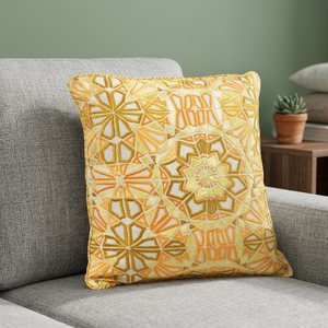 Coussins carrés brodés floraux pour la maison et l'hôpital pour la housse de coussin de canapé et la décoration d'hôtel - Product Image 2