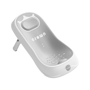 Baby <b>Bath</b> <b>Support</b> Stand Gray Non Slip Universal Newborn Bathing Aid 0 Months Plus - Product Image 5