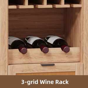 Venta al por mayor Nuevas tendencias Venta al por mayor Estante de licor de madera con venta al por mayor de nuevos materiales <span class=keywords><strong>Consejo</strong></span> de gabinete de vino - Product Image 6