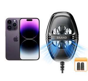 Gioco Mini dispositivo di raffreddamento del telefono cellulare ventola di raffreddamento cassa radiatore per iPhone <span class=keywords><strong>Samsung</strong></span> Xiaomi Huawei portatile Gaming Cool dissipatore di calore Cooler - Product Image 6