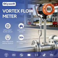 Medidor de Flujo Vortex Digital de Alta Precisión para Vapor, Gas y Líquido con Salida de 4-20mA y RS485