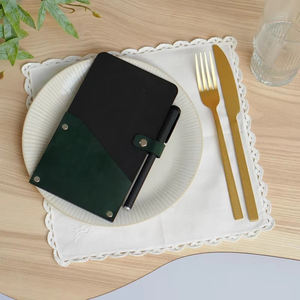 Porte-menu rétro en cuir avec clip en bois, <span class=keywords><strong>couverture</strong></span> en cuir pour <span class=keywords><strong>carnet</strong></span> de factures, livret de compétition de golf en extérieur, <span class=keywords><strong>couverture</strong></span> en cuir pour factures de restaurant - Product Image 6