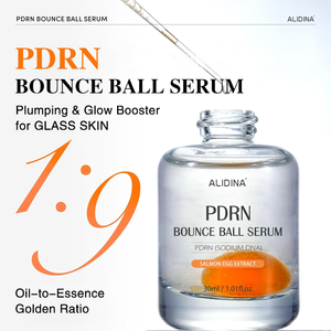 Sérum ZS Private Logo Salmon PDRN Bounce Ball pour les rougeurs et les peaux abîmées après le soin, peeling aux algues, récupération de la peau, peau de verre coréenne - Product Image 2