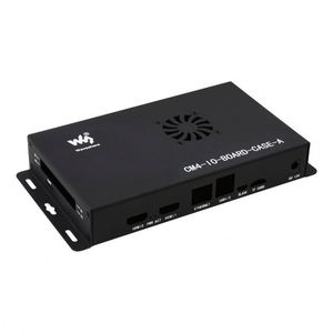 Waveshare Metal Box (A) para <span class=keywords><strong>Raspberry</strong></span> <span class=keywords><strong>Pi</strong></span> Compute Module <span class=keywords><strong>4</strong></span> IO Board, con ventilador de refrigeración - Product Image 1