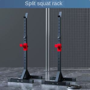 Rastrelliera Multifunzionale dal Design Speciale per Allenamento Commerciale, Attrezzatura per Home Fitness, Sollevamento Bilanciere e Squat con Panca di Protezione - Product Image 6