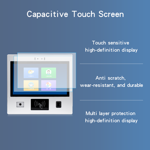 Kiosque de terminal de caisse tout-en-un de commande en libre-service de 13.3 pouces avec lecteur de <span class=keywords><strong>code</strong></span> <span class=keywords><strong>Qr</strong></span> - Product Image 4
