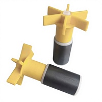 Micro-pompe à eau avec moteur à colonne magnétique en ferrite, rotor magnétique 18*30 / pale à eau 6*41.5