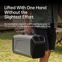 Climatiseur portable universel 220V/110V à faible consommation, idéal pour les chambres, les camping-cars, les camions et le camping