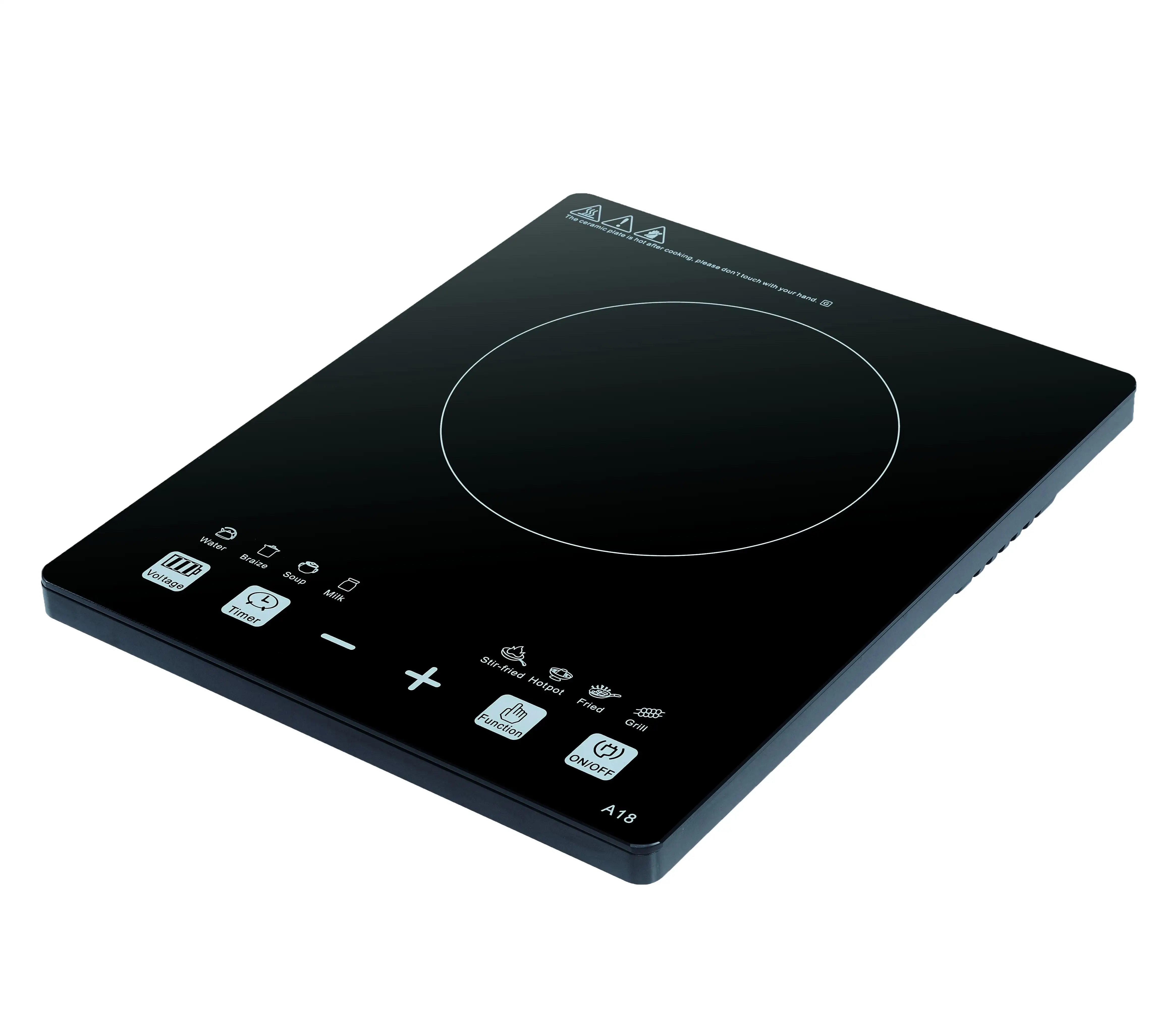 Can be OEM 110V / 900W, 220V / 1800W induction cookers family practical electric induction cooker