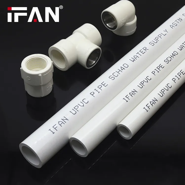 Ifan Китайская Фабрика оптовая продажа пластиковых ПВХ труб Astm D1785 НПВХ трубы цены