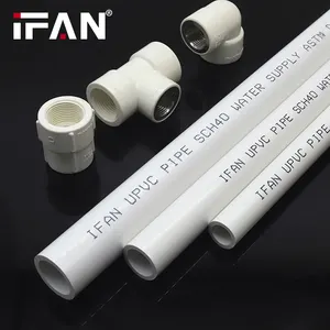 Ifan chine usine vente en gros Tubes en plastique Pvc Astm D1785 Pvc tuyaux prix de gros