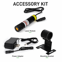 Módulo Láser de Línea Roja Ajustable ZhonNa 635nm, Localizador para Máquinas de Corte de Madera y Piedra, Accesorio de Posicionamiento y Alineación OEM