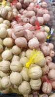 Sacs en filet compatibles avec les machines d'emballage pour produits frais : pommes de terre, oranges, pamplemousses, oignons et ail