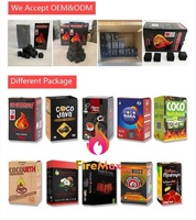 Firemax Écologique Coquille De Noix De Coco Charbon De Bois Briquettes Premium Qualité Cube Forme Briket Indonésie Narguilé Shisha Encens
