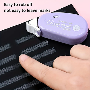 6m*6mm Double Sided Adhesive Dots Glue Tape <b>Scrapbooking</b> Collage Photo Album School Stationery Supplies Roller Tape - Product Image 2