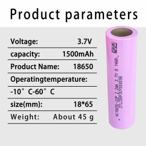 Công suất lớn hình trụ <span class=keywords><strong>Lithium</strong></span> <span class=keywords><strong>Ion</strong></span> 21700 Pin 3.7V 18650 Li-<span class=keywords><strong>ion</strong></span> 2600mAh-4500mAh có thể sạc lại di động tùy chọn với 4000mAh - Product Image 2