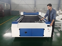 Machine de gravure laser CO2 2513, machines de découpe laser pour le bois, graveur laser CO2, découpeuse laser et machine de gravure