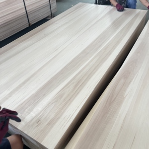Planche en peuplier naturel collé par le bord, 4x8 pieds, 18mm, pour la fabrication d'armoires - Product Image 6
