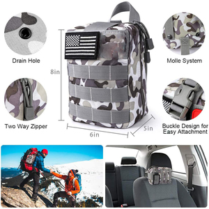 Ventes chaudes - Fournitures de plein air, équipement de camping, boîte à trésors de survie en milieu sauvage, ensemble d'outils de survie en milieu sauvage multifonctionnel - Product Image 5