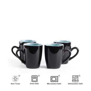 Semtember Promotion Round Kitchen Plates Set Coffee Mug Elegant Clean Easy Fancy Design <b>Dinnerware</b> Set Wedding Celebration for 4 - Product Image 3