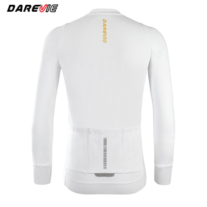 Maillots de Ciclismo de Manga Larga de Forro Polar Térmico de <span class=keywords><strong>Invierno</strong></span> Darevie, Resistentes al Agua, Mantienen el Calor, <span class=keywords><strong>Ropa</strong></span> de Ciclismo - Product Image 4