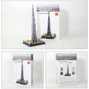 Torre Burj Khalifa, Mini Bloques Creativos, Arquitectura Mundialmente Famosa, Juguete DIY, Calidad Estable, No Daña las Manos - Product Image 4