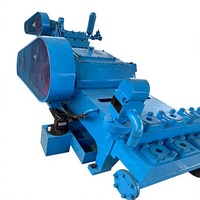 Pompe à boue diesel électrique à double cylindre BW390 avec débit de 390 L/min pour forage de fossés, longue durée de service