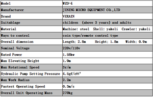 Электрический мини-экскаватор для катания на автомобиле для детей, 360, для использования на открытом воздухе, торговый центр, батут, парк, стальной материал - Product Image 4