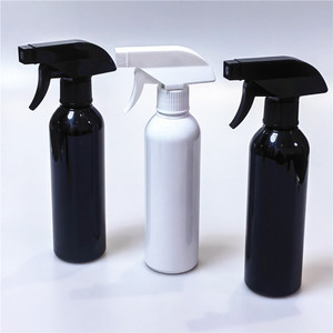 Popular 300ml 500ml Plastic Cylinder Bottle with Trigger Sprayer <strong>Brown</strong> Green Blue for <strong>Hair</strong> Care and Facial <strong>Toner</strong> - Product Image 3