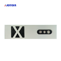 Komputer Kontrol Industri 2U Wall Mount, Casing PC Wall Mount, 2 LAN, 16 USB, 6 COM, 4 Slot Ekspansi Profil Rendah, IPC 6021