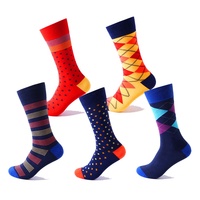 Chaussettes habillées en modal de haute qualité de l'usine OEM pour hommes Logo personnalisé de l'équipage décontracté en toute saison