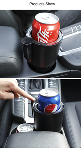 Calentador y enfriador de tazas de coche inteligente 2 en 1, novedad de <span class=keywords><strong>2021</strong></span>, soporte para tazas de refrigeración y calefacción de coche, Material ABS - Product Image 6