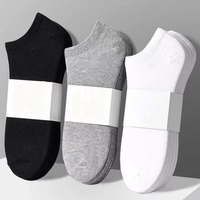 Chaussettes de sport pour hommes de haute qualité avec logo personnalisé, couleur unie, soutien de la voûte plantaire, compression, respirantes, en coton, avec logo sur le dessous