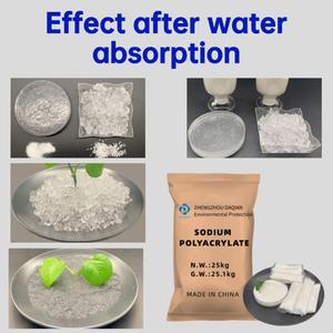 Polymer hautement absorbant Polyacrylate de potassium Résine absorbante d'eau SAP pour serviettes hygiéniques - Product Image 4