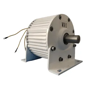 Wind Turbine Generator Low Speed Gearless Permanent Magnet Low Rpm 2kw Vertical Axis Wind Turbine Generators