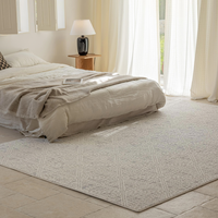 Tapis américain pour salon et chambre à coucher, lavable, doux, antidérapant, paillasson, tapis de chevet, maison